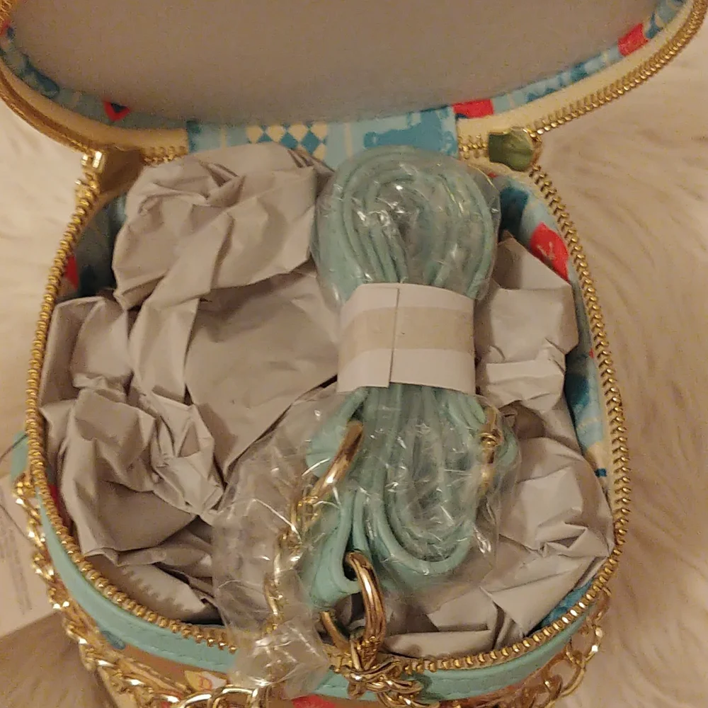 💝FIRM! NWT DISNEY PARKS LOUNGEFLY KING ARTHUR CAROUSEL CROSSBODY (LAST ONE) - Picture 10 of 10